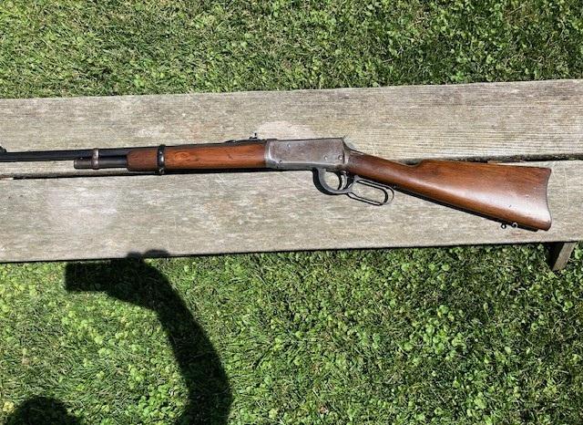 Photo of Winchester 94 dated 1922 original 3/4 mag 32winspl 