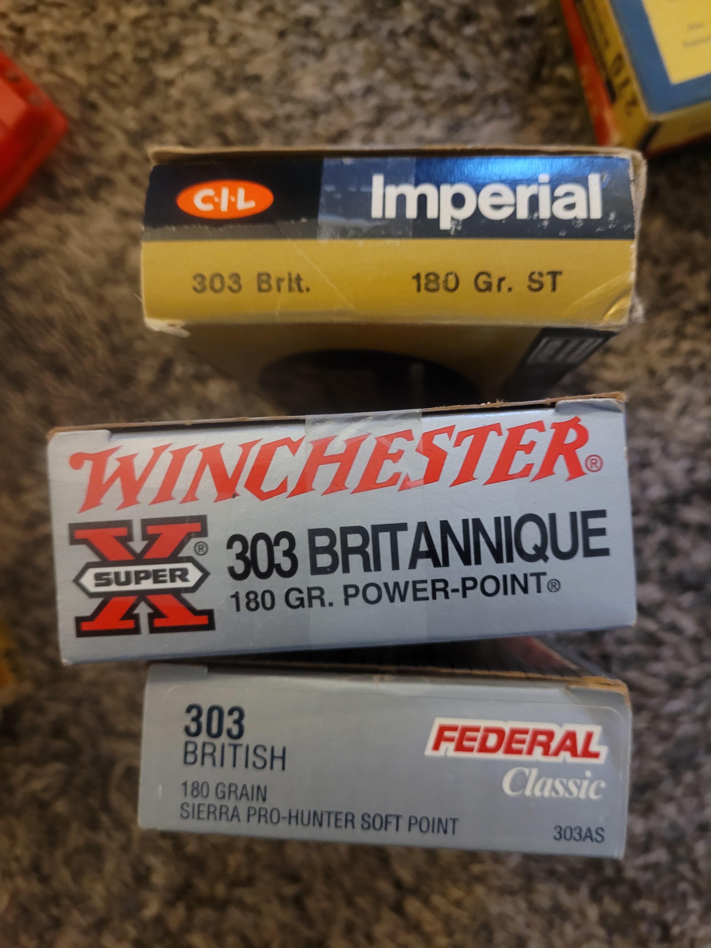 Photo of 303 British ammo 