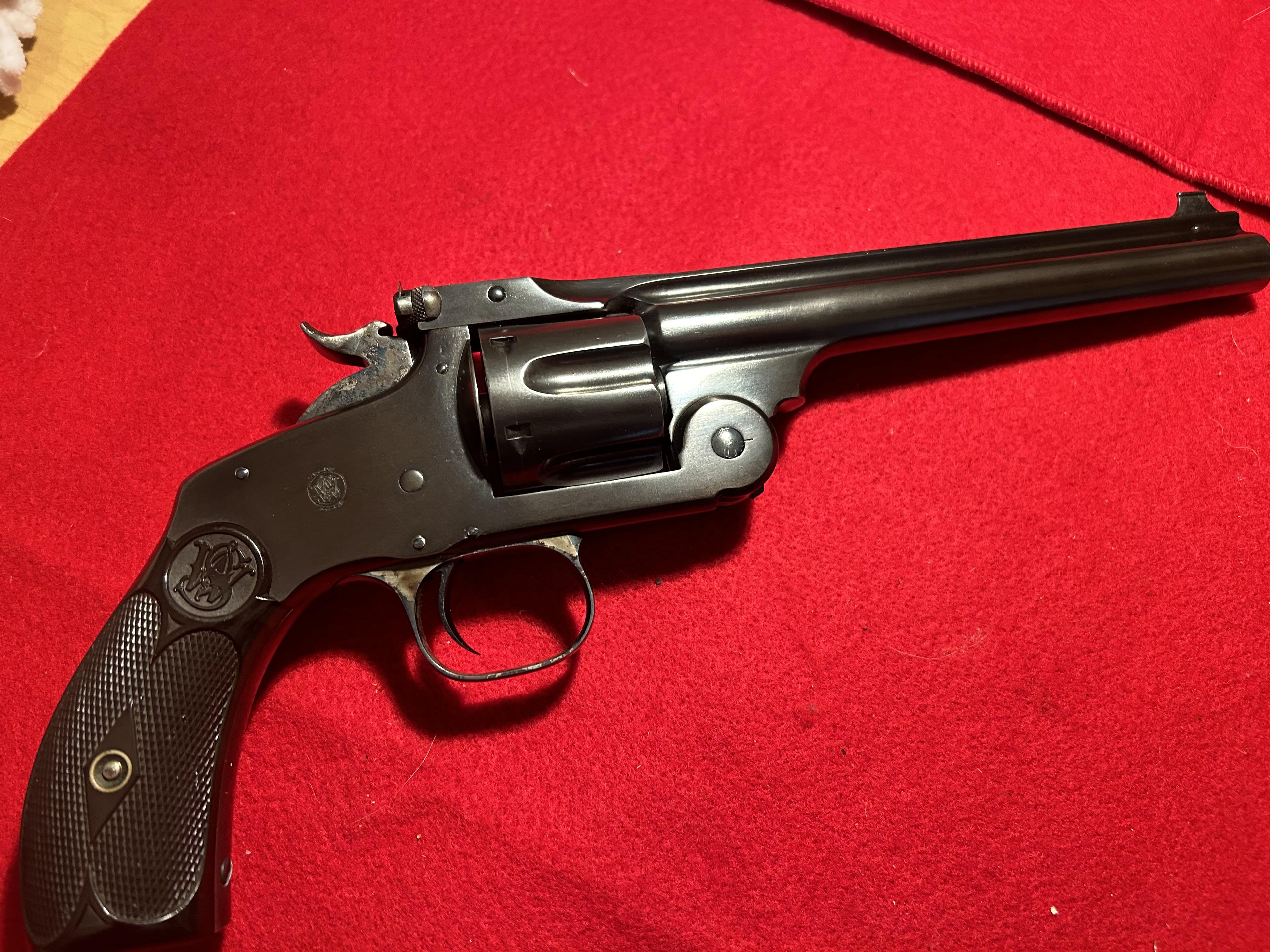 Photo of Antique Smith and Wesson revolver 38 special