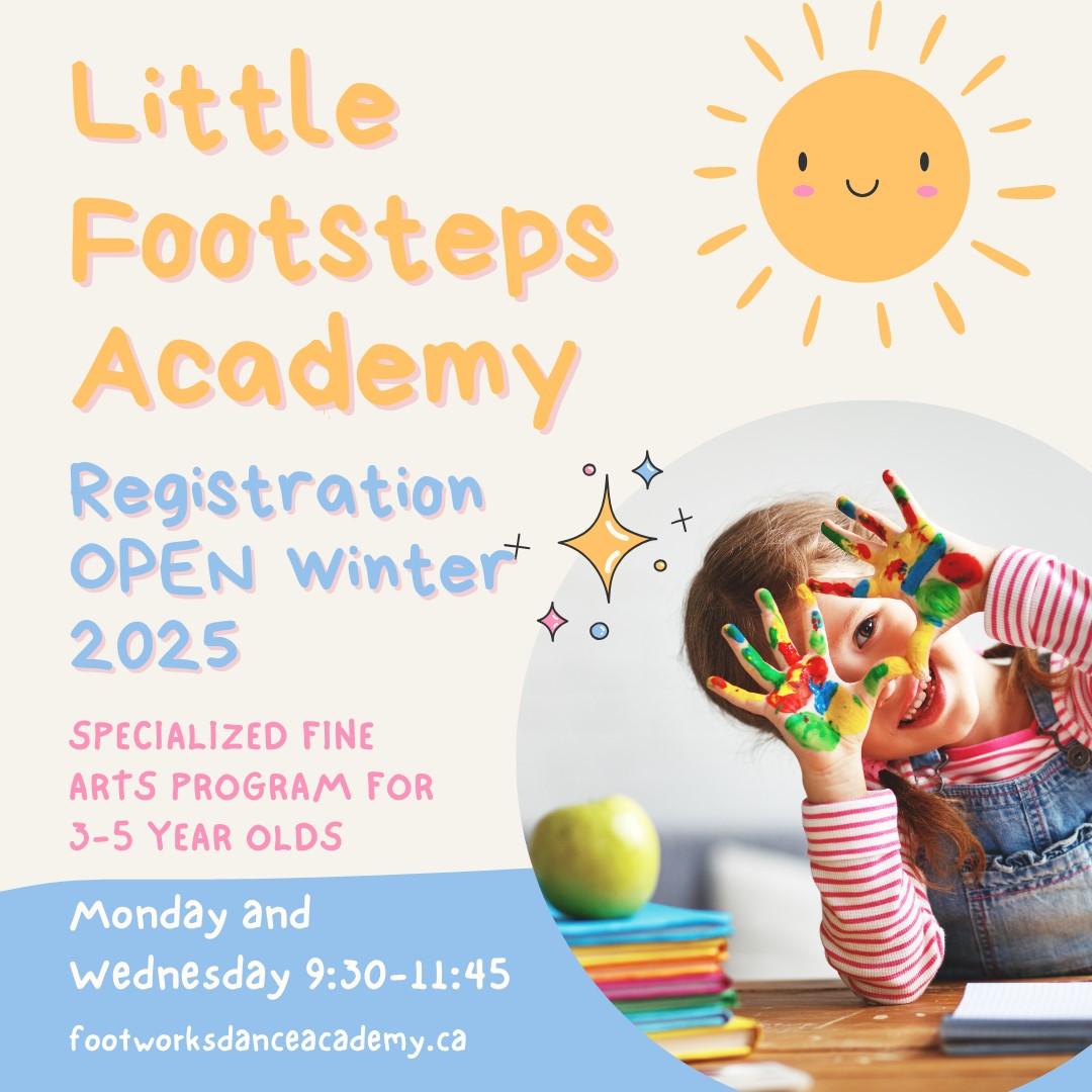 Photo of Little Footsteps Academy - Winter Semester Starts January 6, 2025