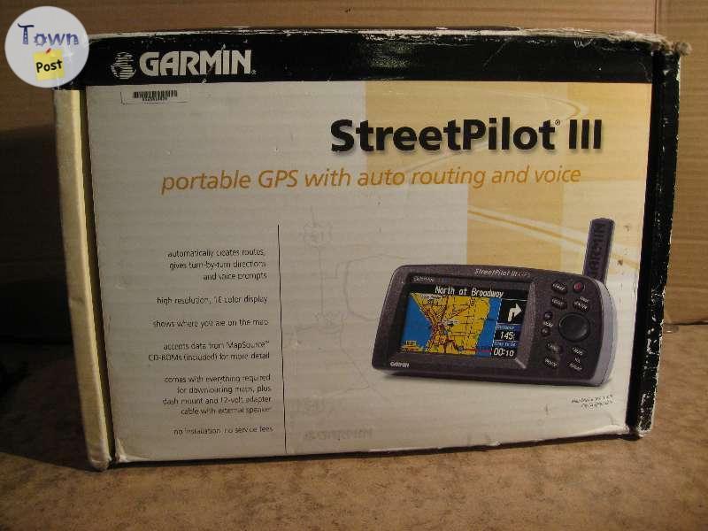 Photo of GARMIN StreetPilot 3 COLOR portable GPS in ORIGINAL BOX CAR & AIRPLANE