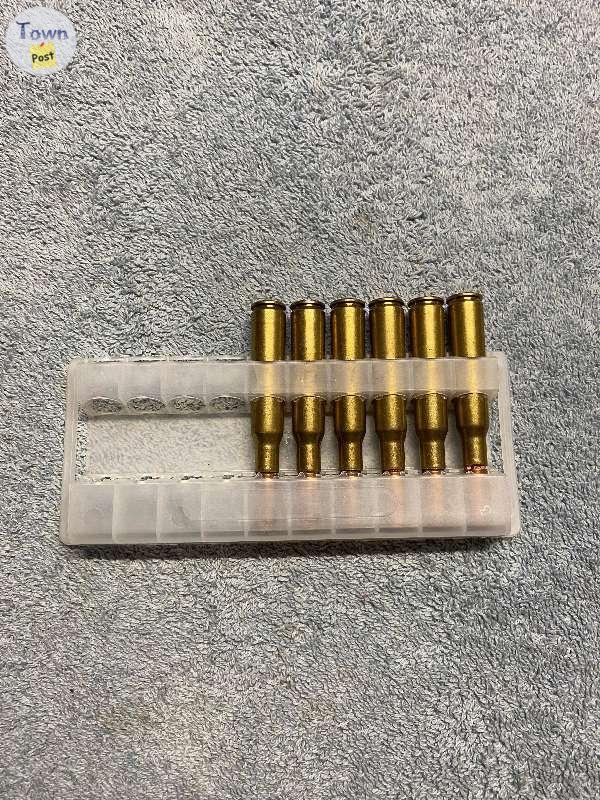 Photo of 7mm Mauser ammo.