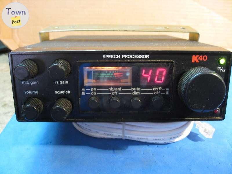 Photo of K40-8 K40 CB Radio Speech Processor MADE IN THE PHILIPPINES CB radio 