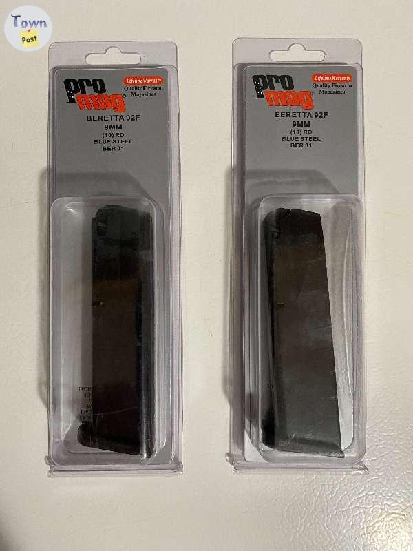 Photo of Pro Mag Beretta 92F mags.