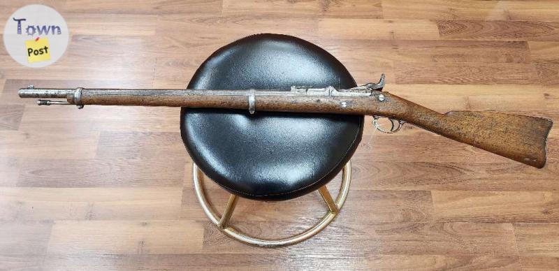 Photo of Antique Status 1869 Springfield Trapdoor Rifle