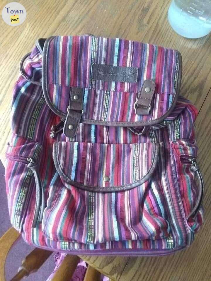 Photo of 2 backpack purses