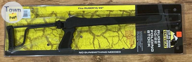 Photo of Butler Creek Ruger 10/22 Folding Stock Blued - UNUSED IN BOX