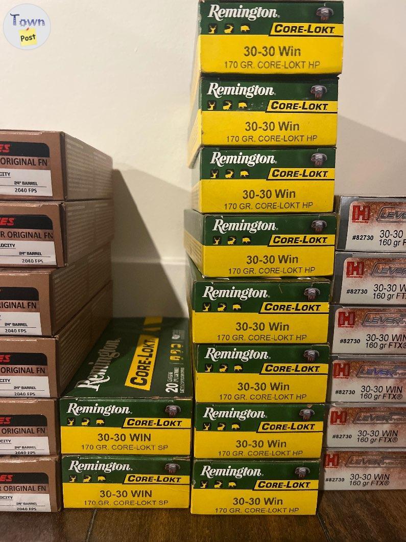 Photo of Remington 30-30 ammo