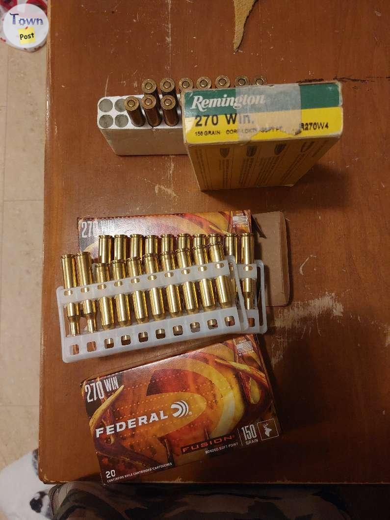 Photo of .270 Win Ammunition