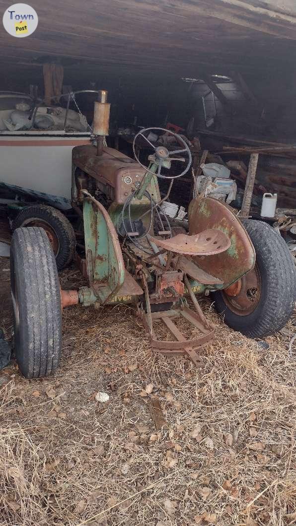 Photo of Antique Oliver 60 tractor. 