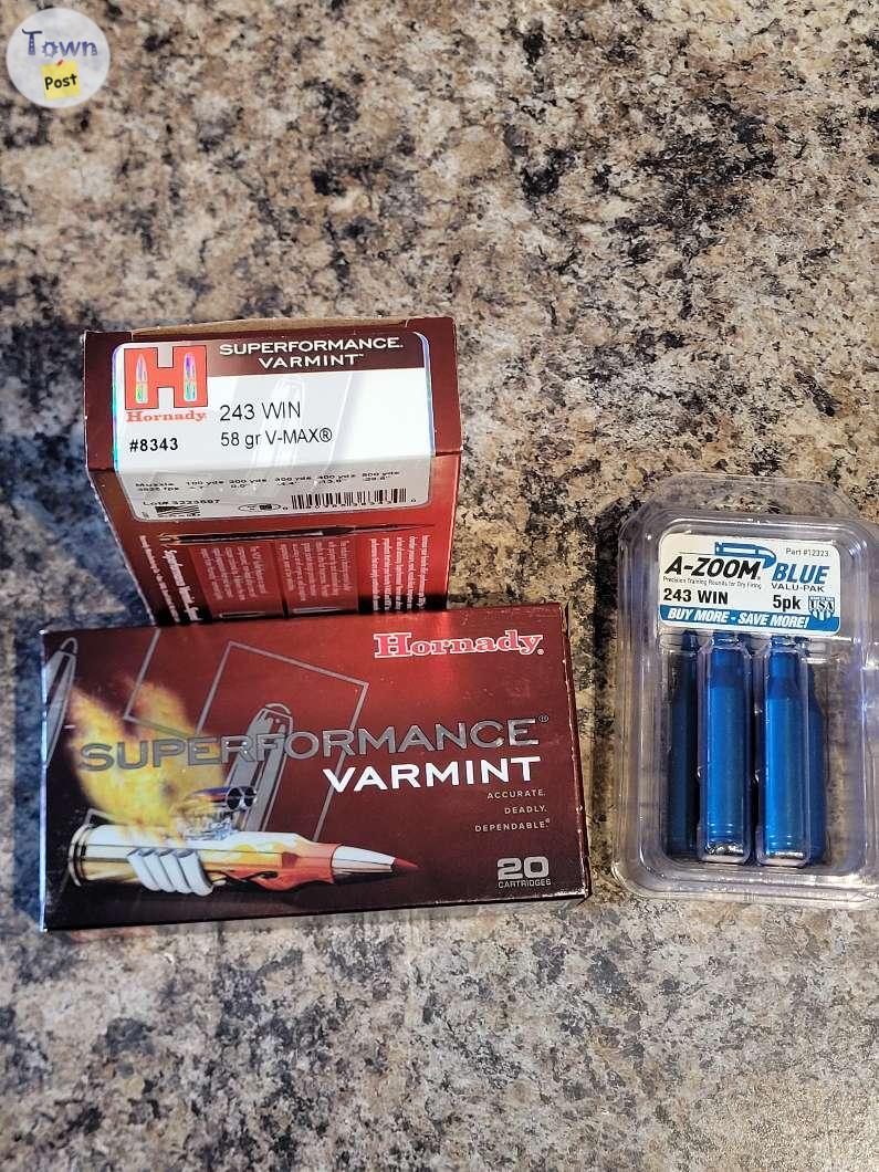 Photo of Hornady 243 win ammo