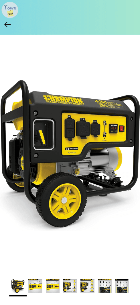 Photo of Portable generator 