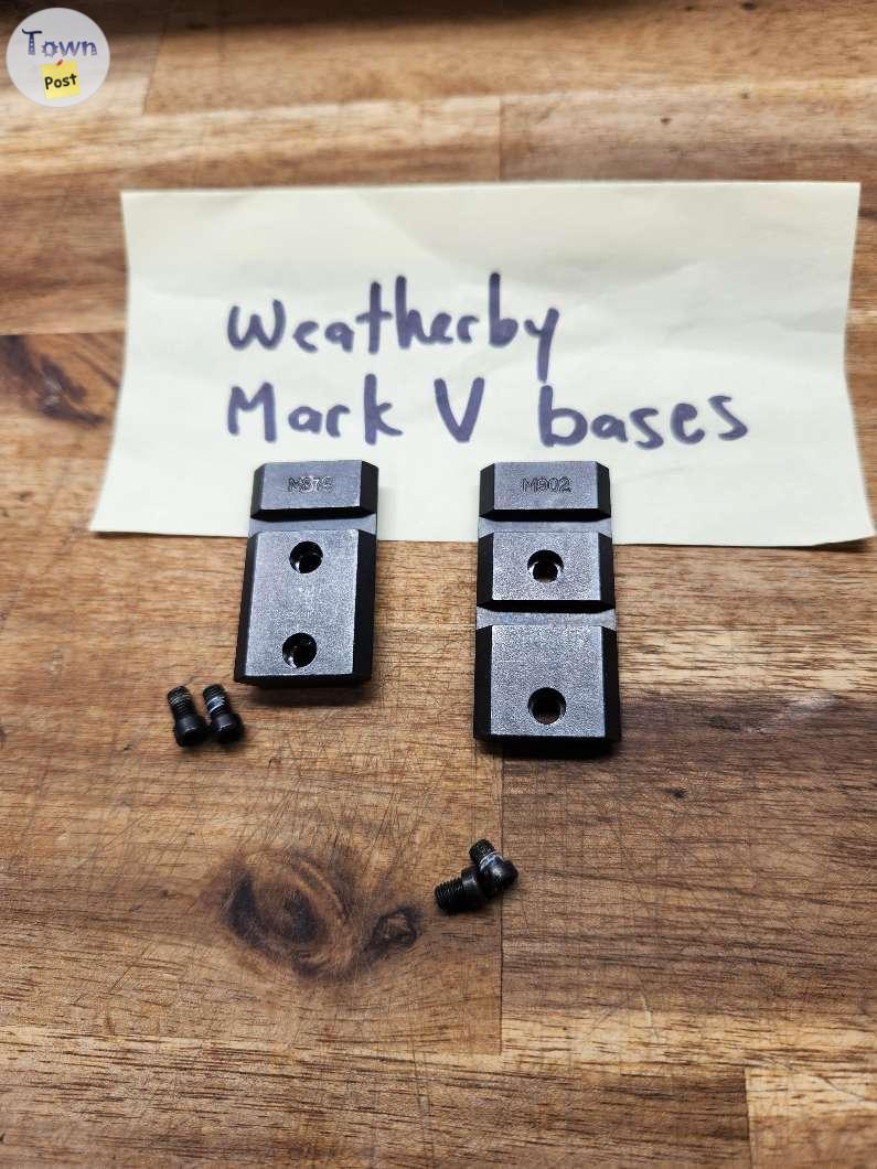 Photo of Weatherby Mark V Bases