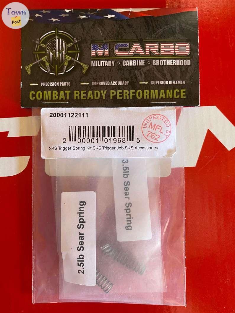 Photo of MCarbo SKS trigger spring kit.