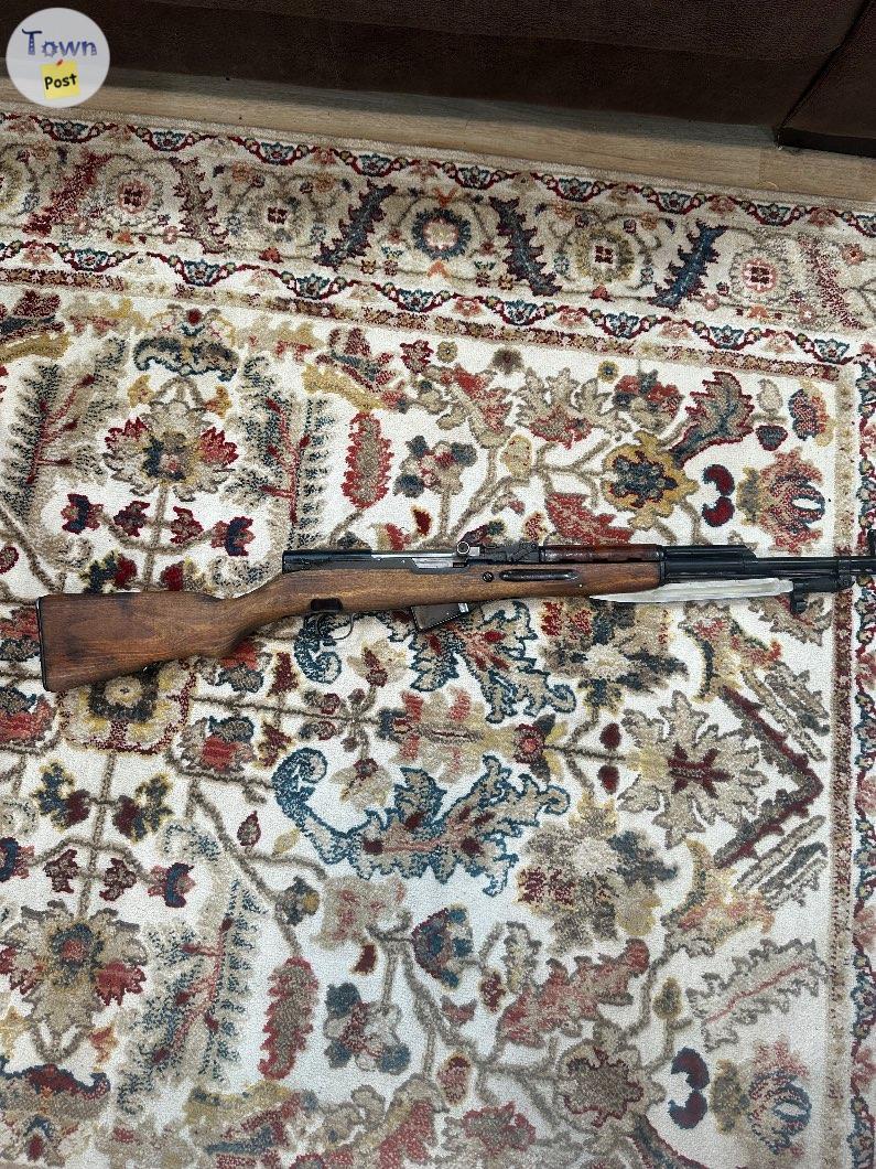 Photo of Russian SKS and 9 mm