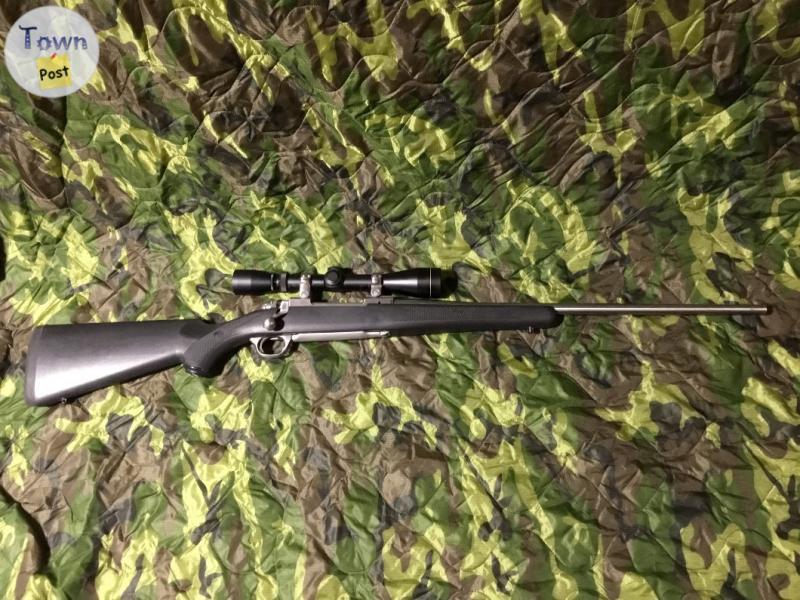 Photo of .30-06 Ruger M77 Mk II stainless with 3-9 Leupold scope