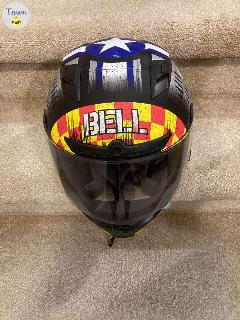 Photo of NEW NEVER USED BELL HELMET