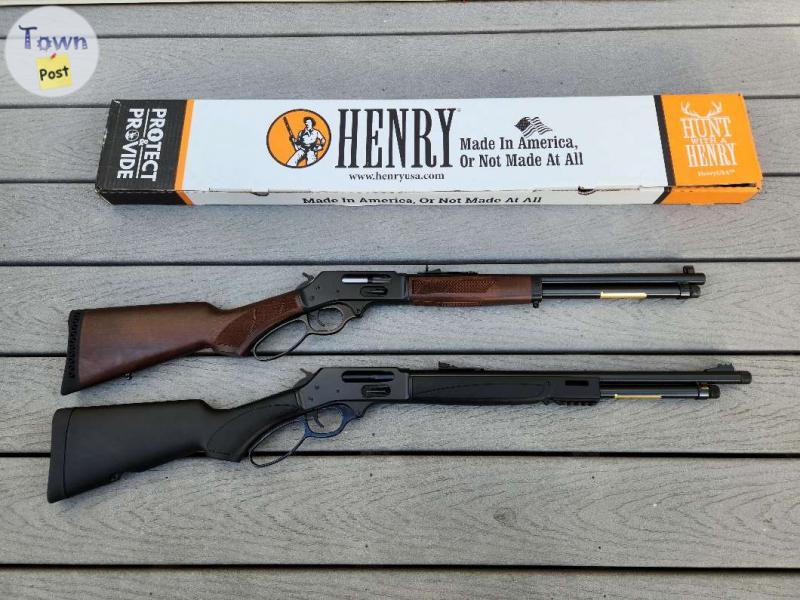 Photo of Henry X Model 45-70, 30-30 & 44mag