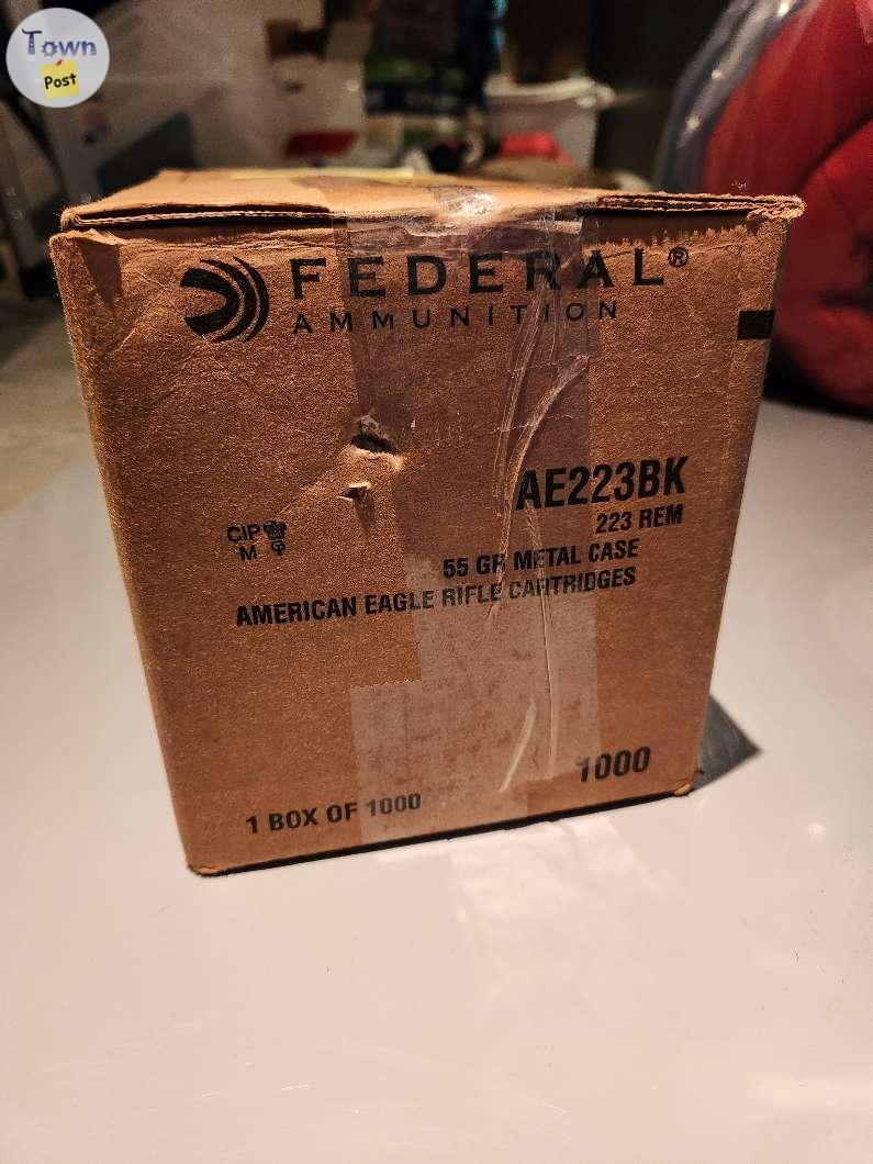 Photo of American Eagle (Federal) .223 (55gr) AE223BK