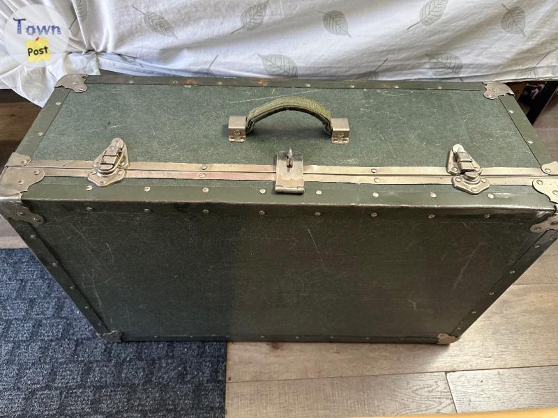 Photo of Vintage army barracks box