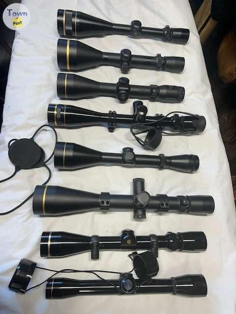 Photo of Leupold scopes, lifetime warranty in AB, I will ship 