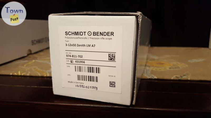 Photo of Schmidt & Bender Zenith 3-12x50 A7