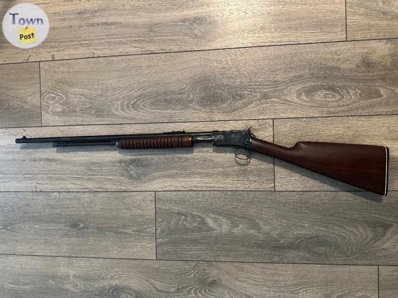 Photo of 1947 Winchester 62A takedown pump action matching Very Good condition