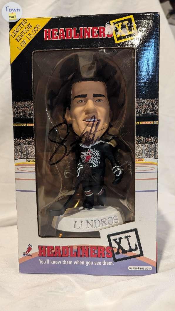 Photo of Eric Lindros Signed Limited Edition Figure with COA