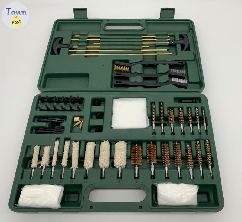 Photo of Firearm Cleaning Kit with portable travel case (Black case and Green Case)