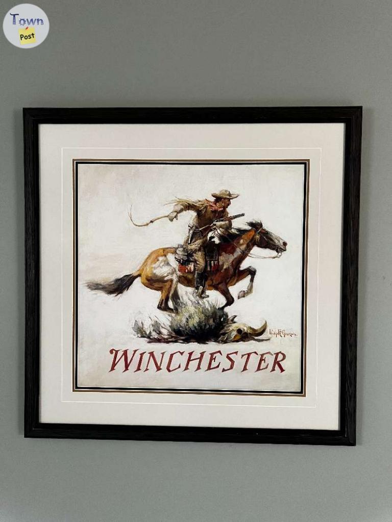 Photo of Winchester Logo Framed