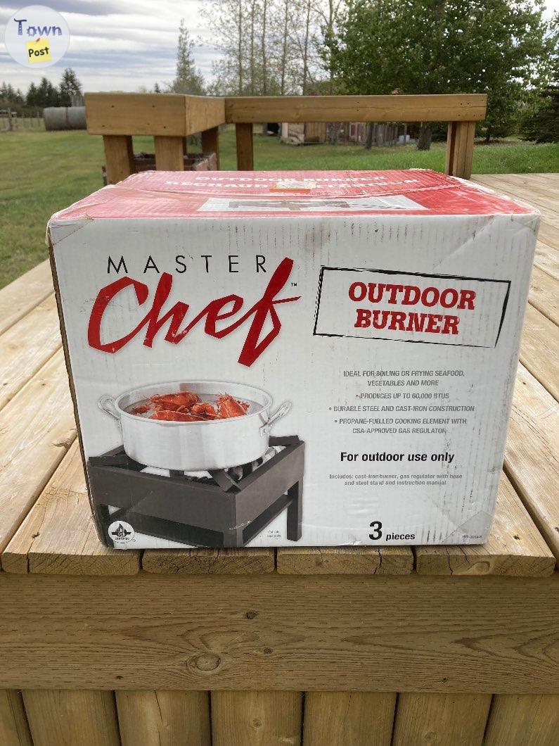 Photo of Master Chef propane outdoor burner for sale 