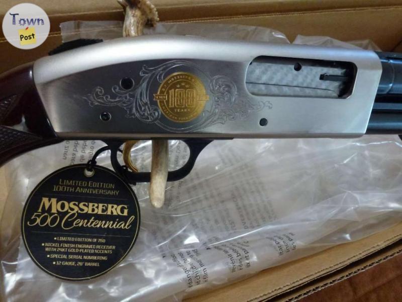 Photo of ***FREE SHIPPING***1475$(ONLY 750 MADE)***MOSSBERG MODEL 500 CENTENNIAL LIMITED EDITION 