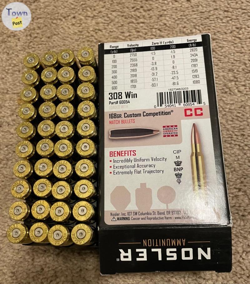 Photo of 1x Nosler .308 match brass  (40)