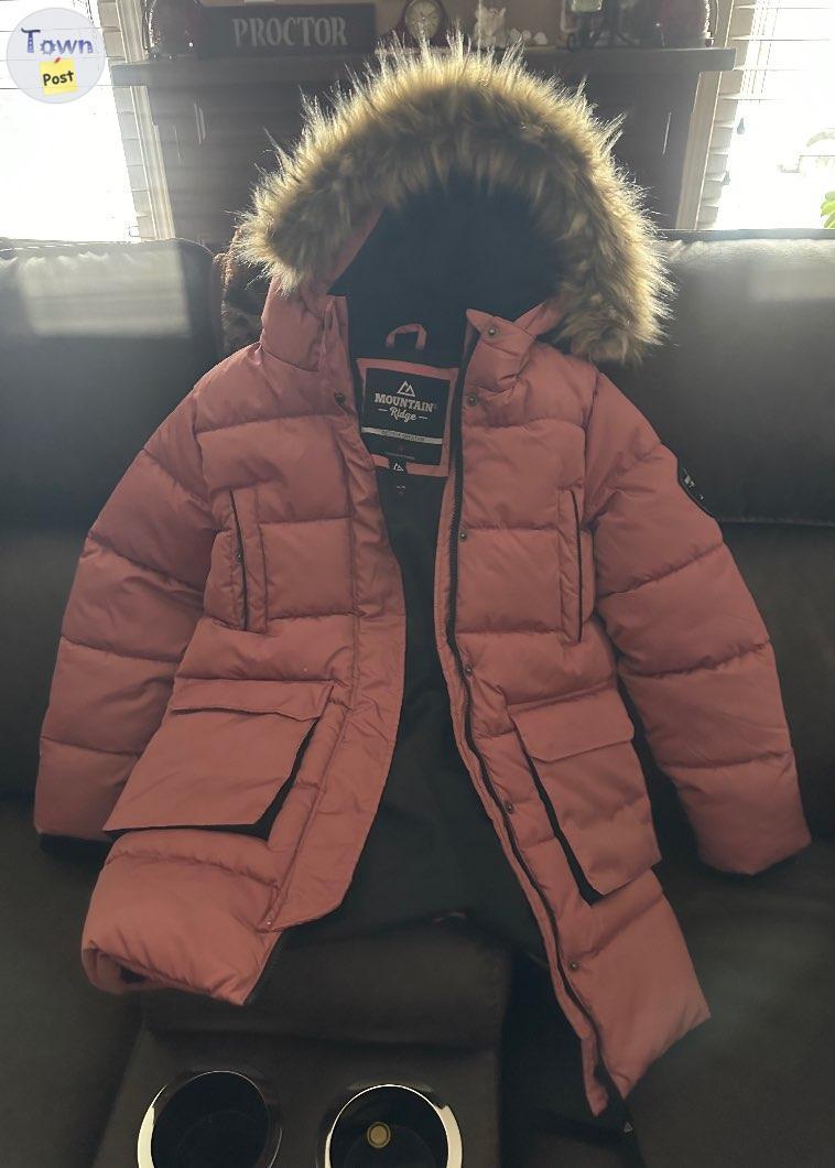 Photo of Girl’s XL Pink Winter Jacket 