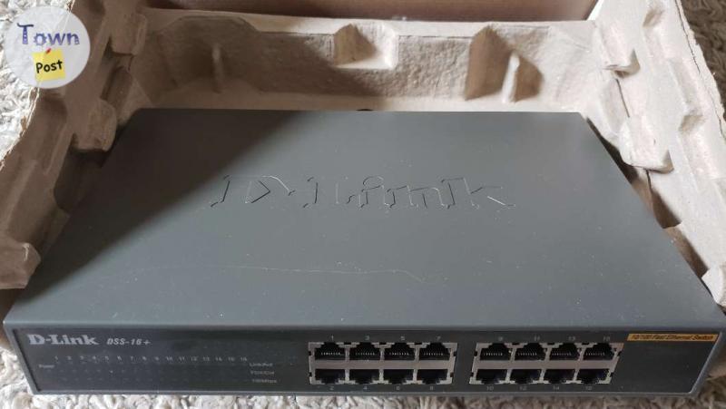 Photo of D-Link 16-Port 10/100Mbps Switch