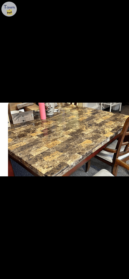 Photo of Dining table, $49.