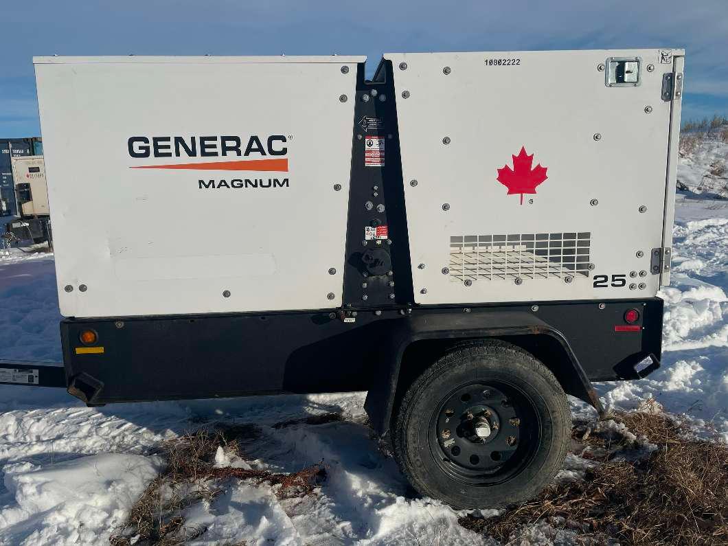 Photo of 2018 Generac Trailer Diesel Generator (NO DEF FLUID)